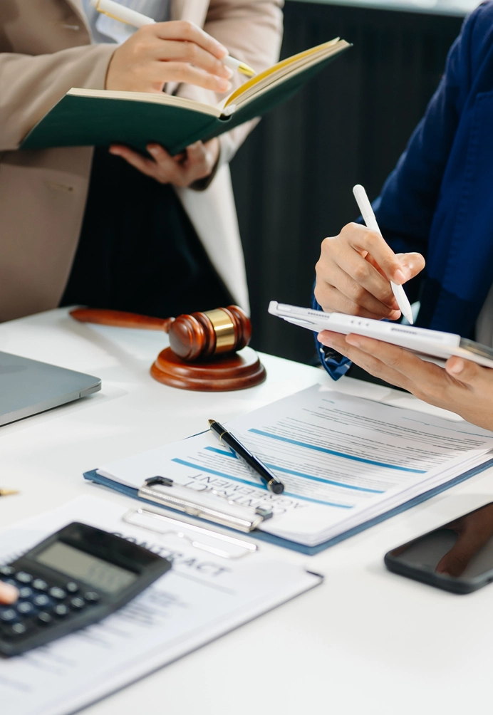 Direct negotiation and formal notice.